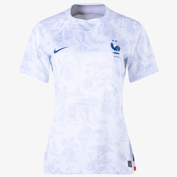 Camiseta Francia Segunda equipo Mujer 2022-23